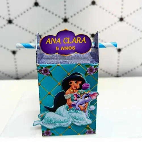 Kit Festa Clássico Princesa Jasmine 25 Peças
