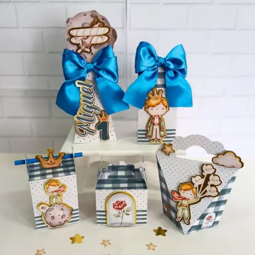 Kit Festa Semi Luxo o Pequeno Princípe 25 Peças
