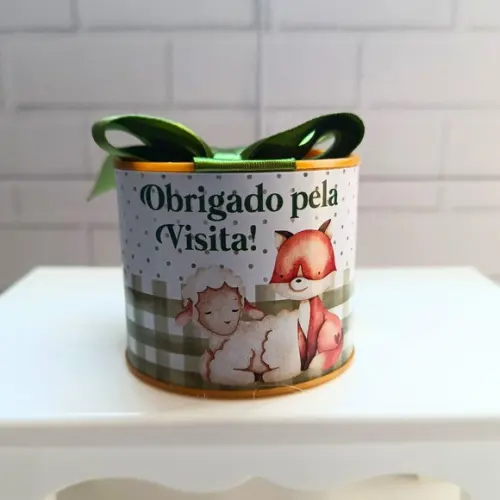 Mini Tubolata 5x6 Personalizada Maternidade Pequeno Principe