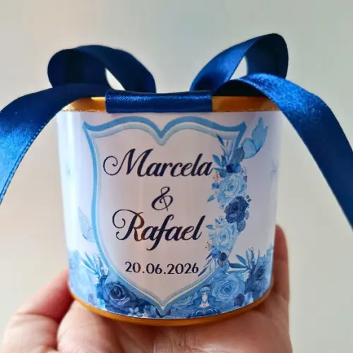 Mini Tubolatas 5x6 Personalizadas Casamento