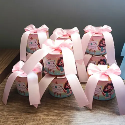 Mini Tubolatas Personalizadas o Maior Pintor do Mundo Candy