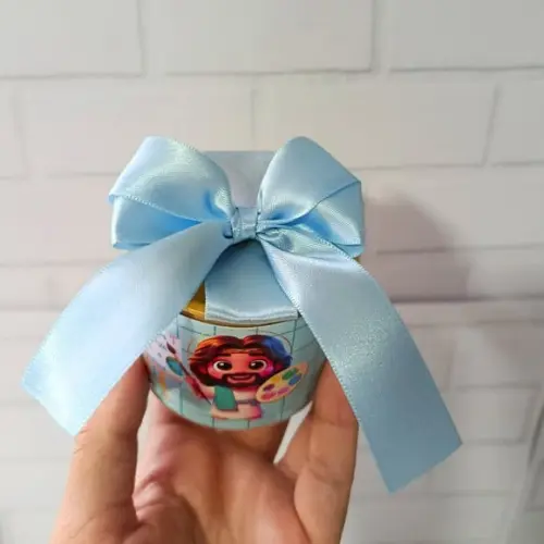 Mini Tubolatas Personalizadas o Maior Pintor do Mundo Azul
