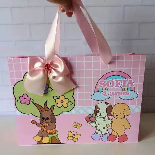 Sacola Personalizada Grande Bobbie G.