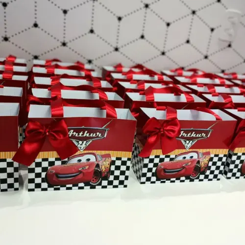 Sacolinha Personalizada (m 20x15 ) Mcqueen