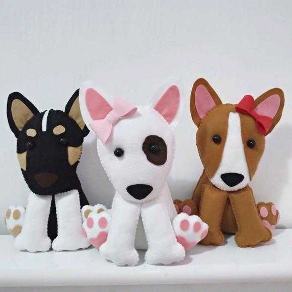 cachorrinho sentado (15cm)