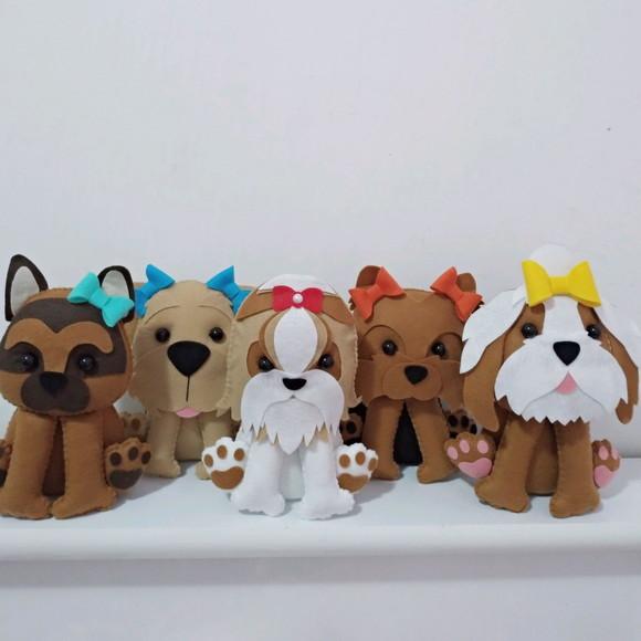 cachorrinho sentado (15cm)