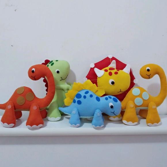 Dinossauro 20cm (diversas cores e modelos)