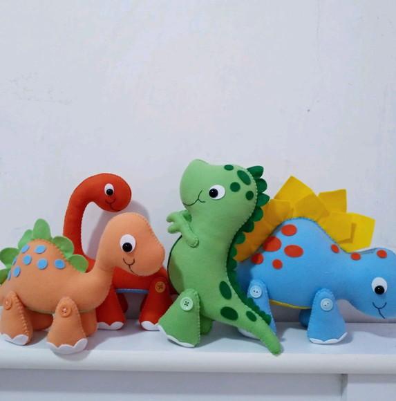 Dinossauro 35cm (diversas cores e modelos)
