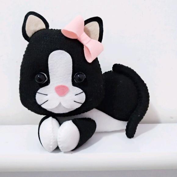 Gatinho deitado (30cm)