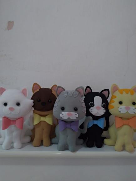 Gatinhos Sentados (10cm)