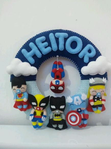 Guirlanda super herois
