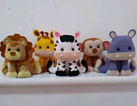Kit 20 Unidades Fauna Brasileira ( Beatriz)