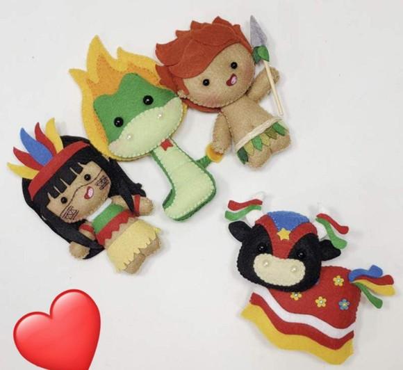 Kit 8 Personagens 15cm ( Cíntia)