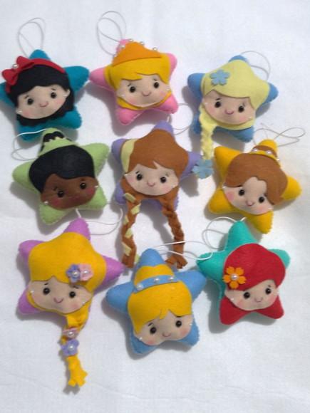Kit Pingente Princesas
