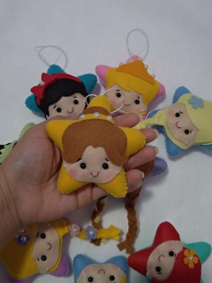 Kit Pingente Princesas