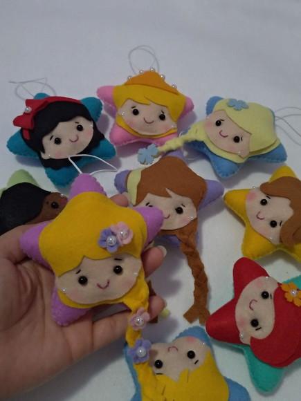 Kit Pingente Princesas