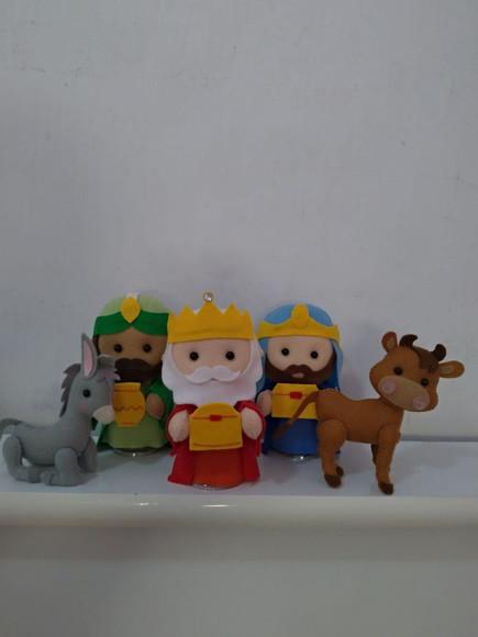 Kit Reis Magos ( 15cm)
