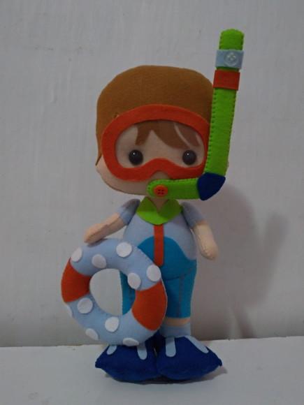 Mergulhador (a) 25cm