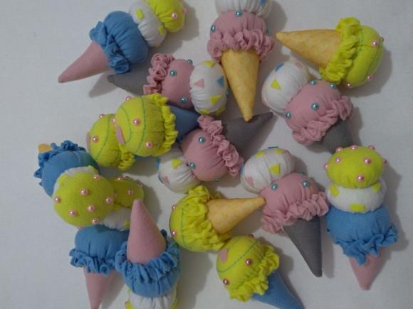 Sorveteria Feltro (15cm)