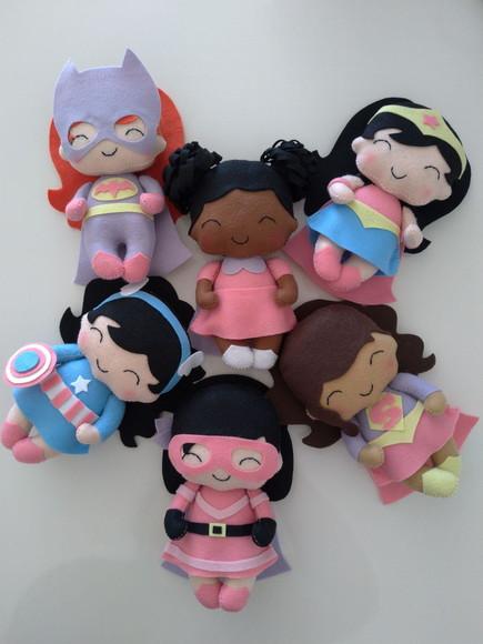Super Heroínas E Vilãs 18cm