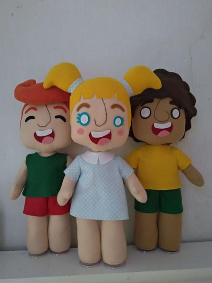 Tito, Dan, Lila (35cm)