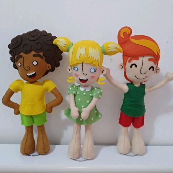 Tito, Dan, Lila (30cm)