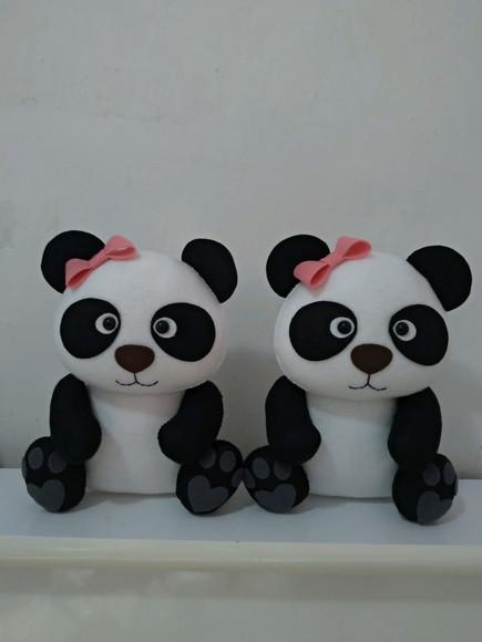 Urso panda ( 30cm )