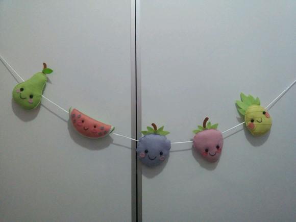 Varal 1 e 2 Frutinhas ( 12 Frutinhas)