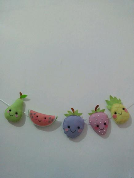 Varal 1 e 2 Frutinhas ( 12 Frutinhas)