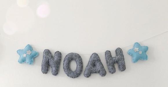 Varal com Nome Estrelinhas