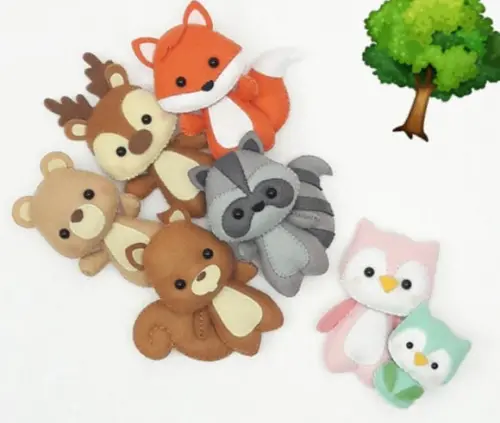 Bichinhos Bosque (12cm)