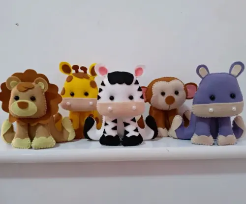 Centro de mesa Safari (16cm)