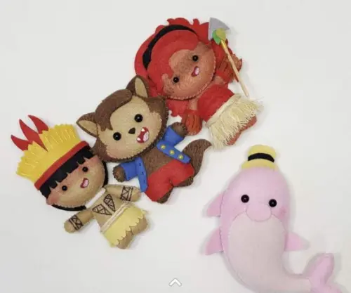 Kit 8 Personagens 15cm ( Cíntia)