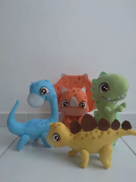 Kit Dino Baby Cute ( 30cm)