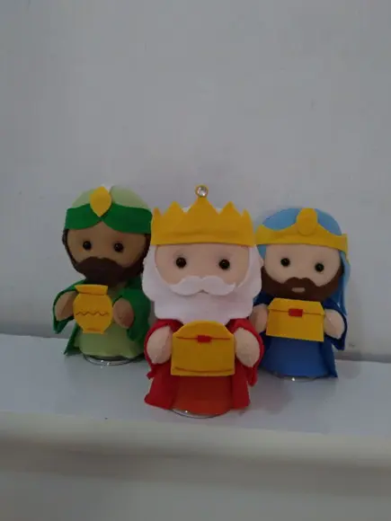 Kit Reis Magos ( 15cm)