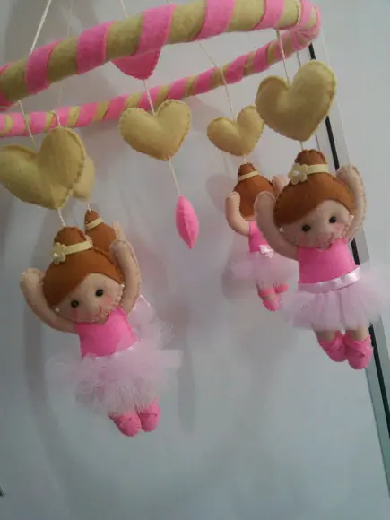 Mobile Bailarina(várias cores)