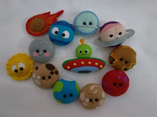 Planetinhas ( 7,5cm)
