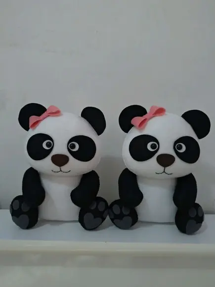 Urso panda ( 30cm )