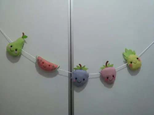Varal 1 e 2 Frutinhas ( 12 Frutinhas)