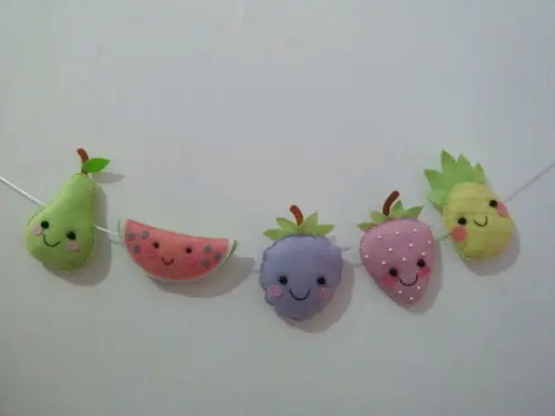 Varal 1 e 2 Frutinhas ( 12 Frutinhas)