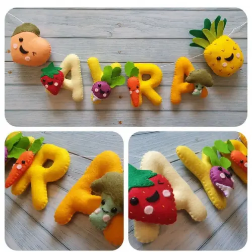 Varal Frutinhas e Vegetais