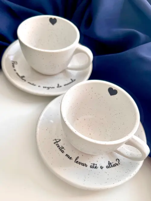 Xícara Personalizada Pais/mãe de Casamento
