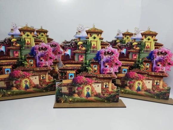 Centro De Mesa - Enfeite Para Festa Encanto Com 10 Unidades