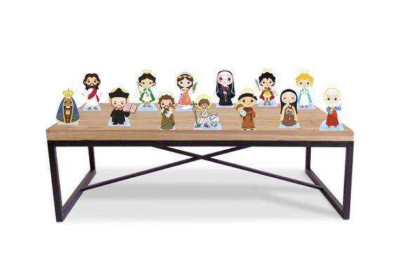 Centro de Mesa - Enfeite para Festa Santinhos
