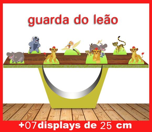 Display A Guarda Do Leão, Totem Enfeite De Aniversario