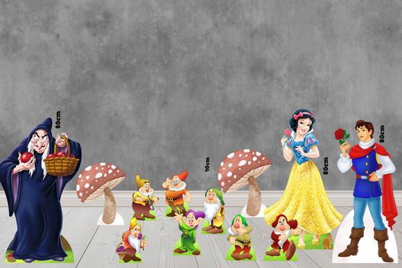 Display Branca de Neve e os Sete Anões