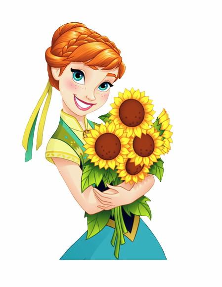 Display Busto Totem Ana Frozen