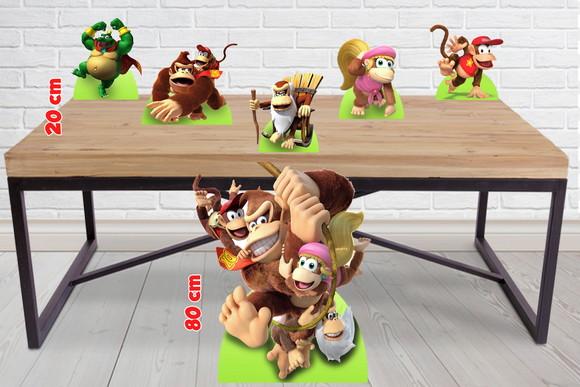 Display Donkey Kong, totem enfeite de aniversario