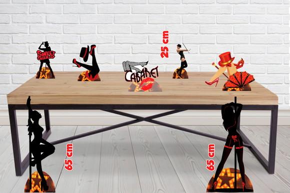 Display e Totem Cabaré, feitos em mdf de 3mm