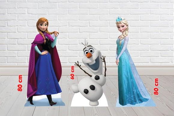 Display Frozen Ana,elsa e Olaf